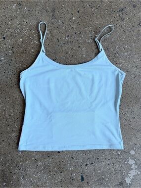 prada sport tank top icy blue